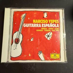 Narciso Yepes Guitarra Española CD Deutsche Grammophon TESTED